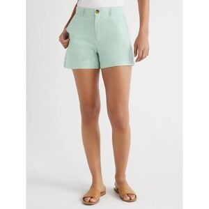 Free Assembly Women’s Cotton Seersucker Shorts